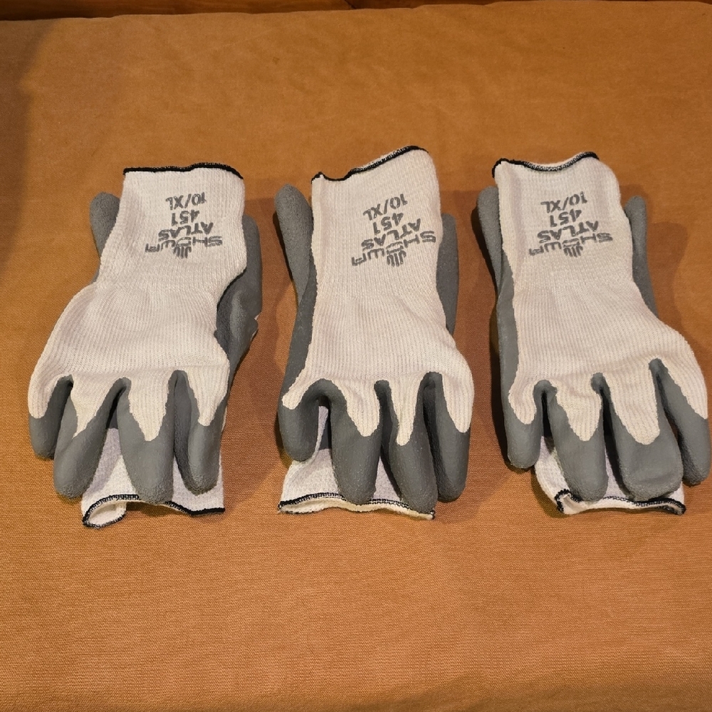Stylish Gray Safety Gloves
